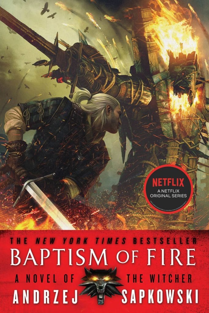 order of the witcher books: baptism of fire