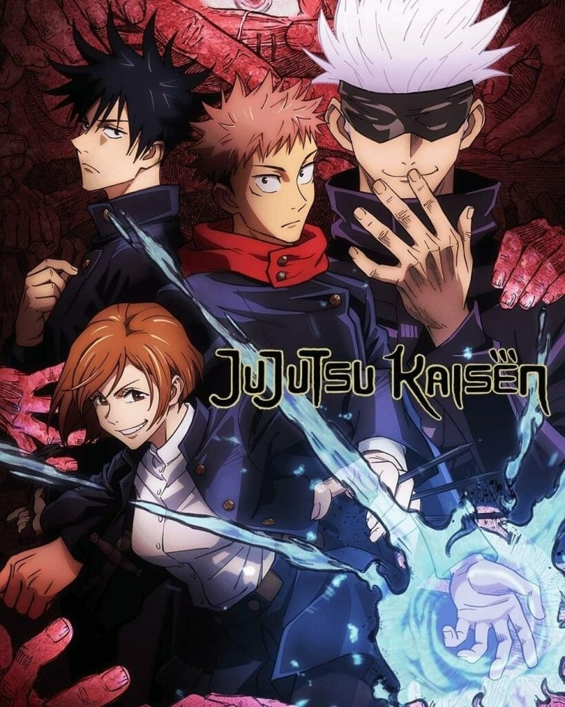 fantasy anime: jujustu kaisen