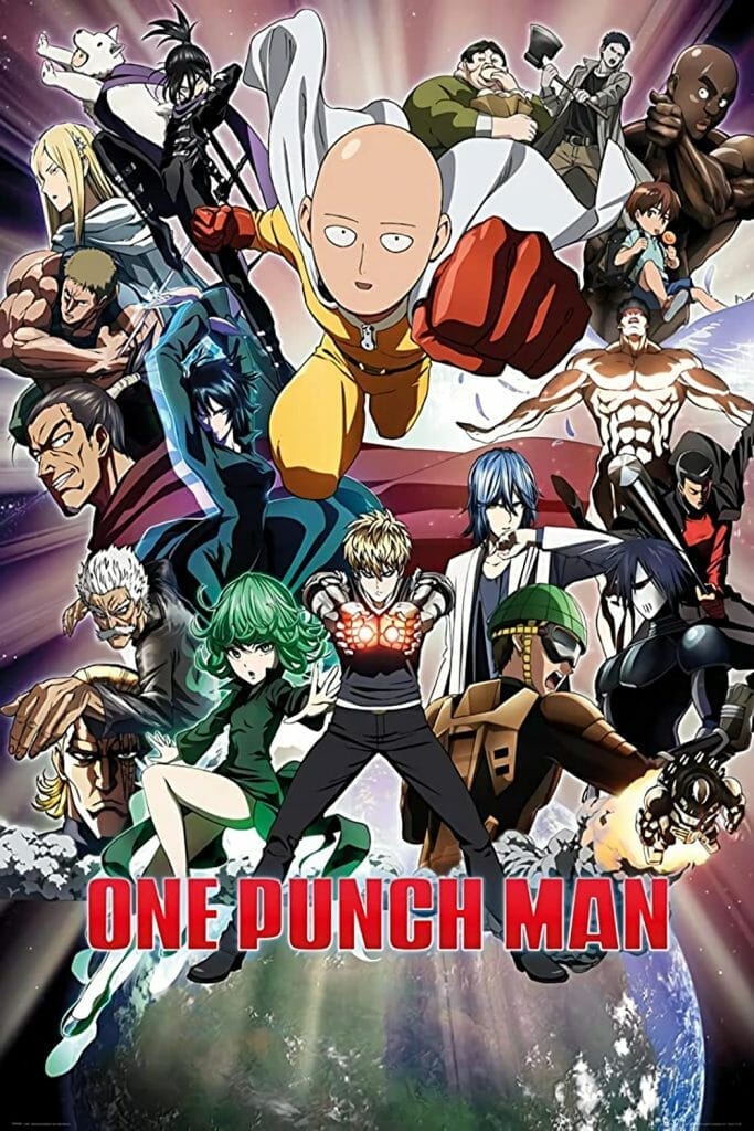 sci fi anime: one punch man