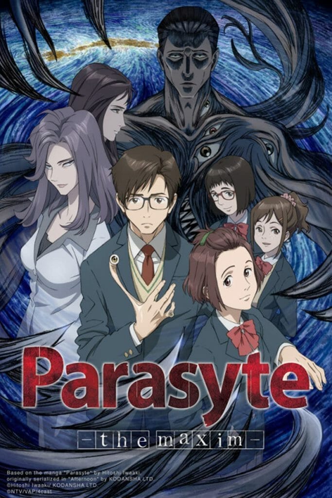 sci fi anime: parasyte