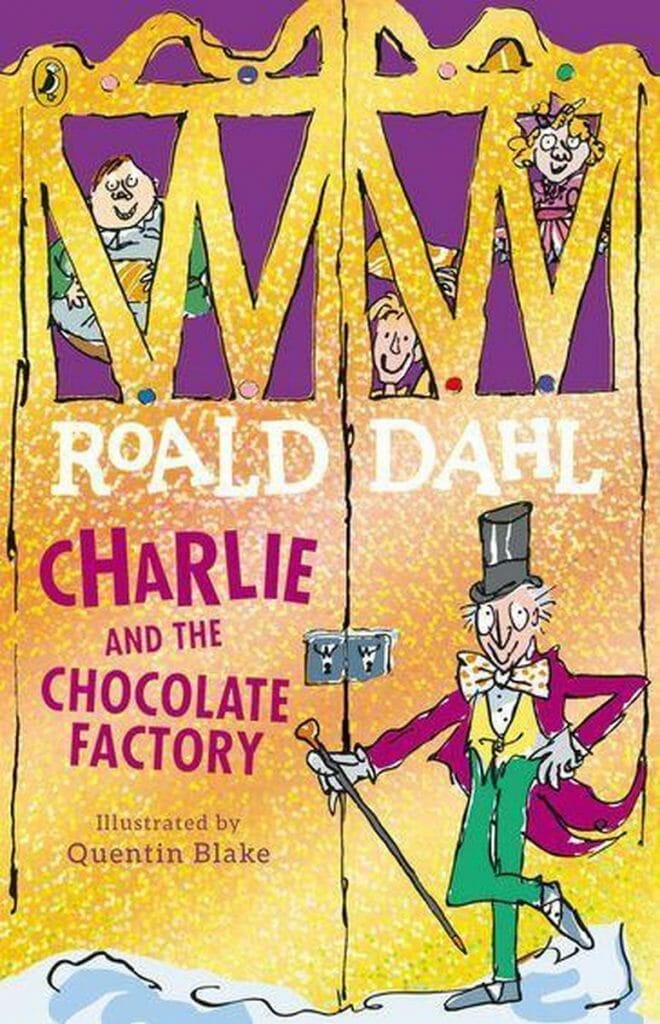 kids fantasy books: charlie and the chocolate factory
