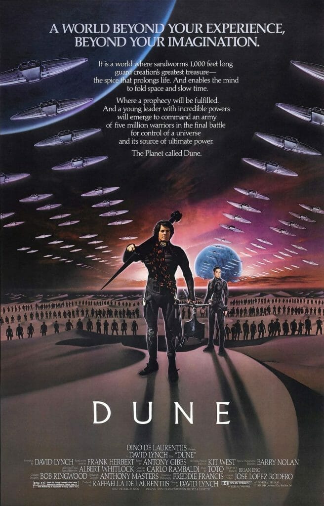 Sci Fi Movies Of The 80s: dune
