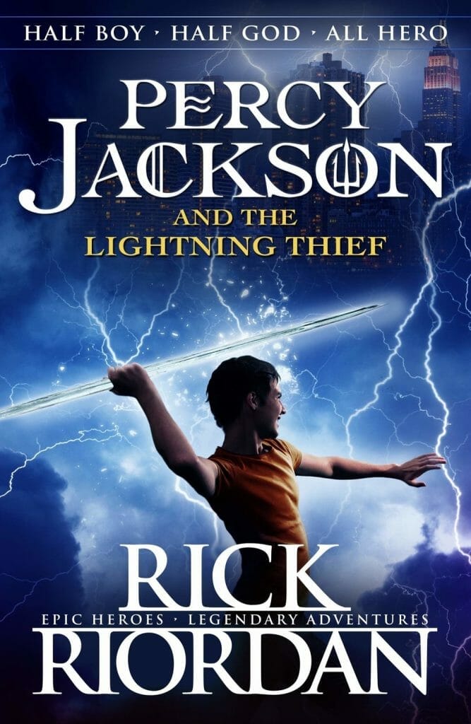 kids fantasy books: percy jackson and the lightning thief