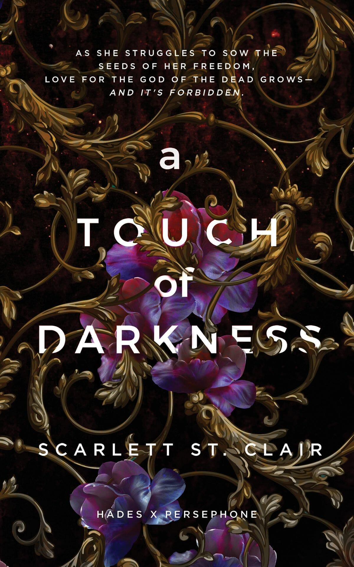 fantasy books about greek mythology: a touch of darkness