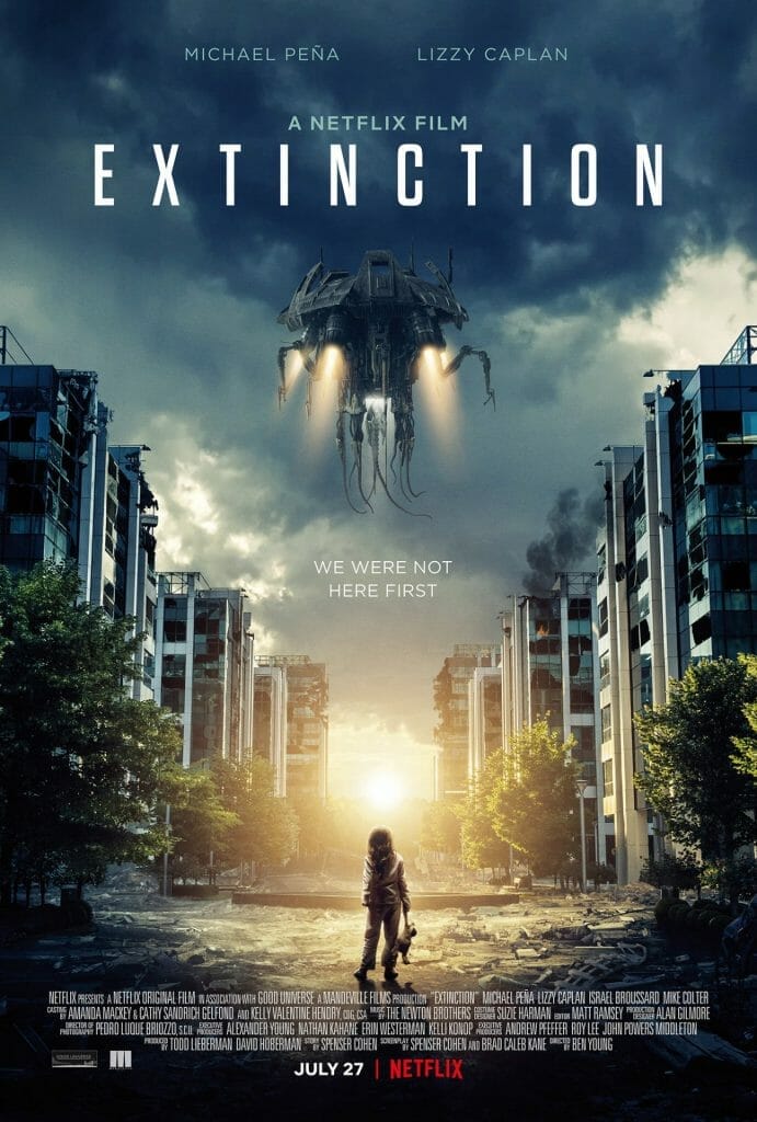 sci fi netflix movies: extinction