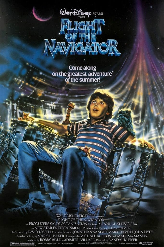 Sci Fi Movies Of The 80s: flight of the navigator