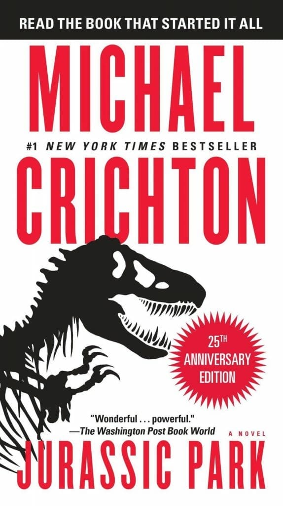 Science Fiction Books List: jurassic park