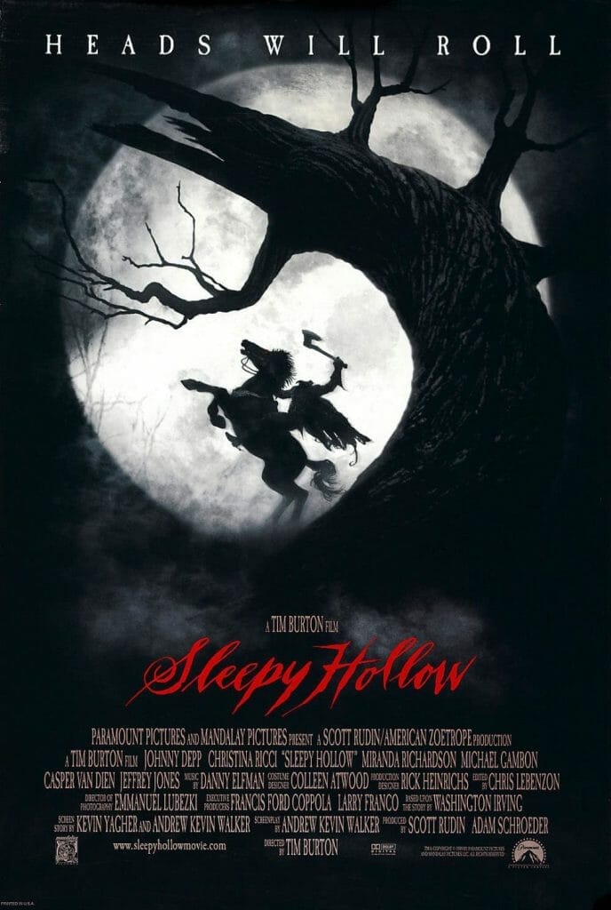 Fantasy Movies 90s: sleepy hollow