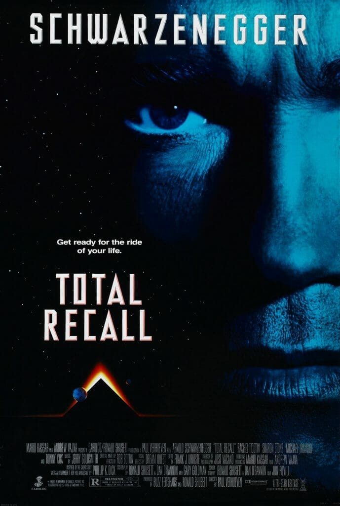 Sci Fi Movies From The 90s: total recall