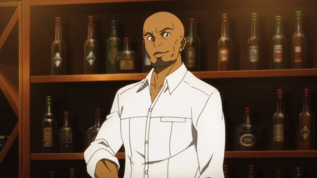 Black Anime Characters: andrew gilbert mills