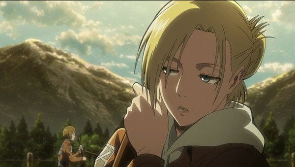 female anime characters: annie leonhart