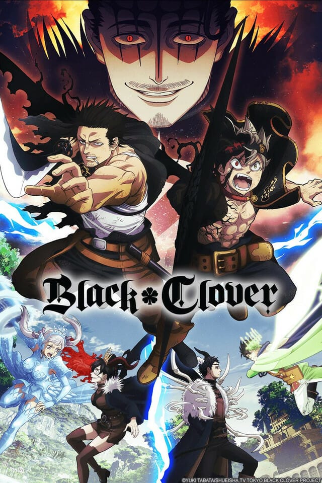fantasy anime: black clover