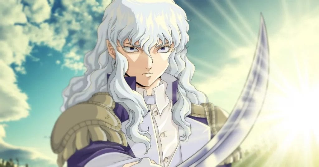 White Haired Anime Characters: griffith