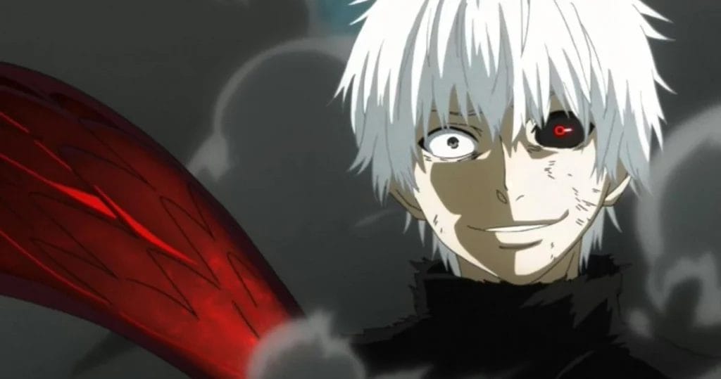 White Haired Anime Characters: ken kaneki