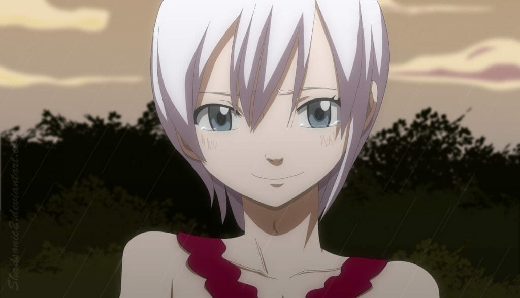 White Haired Anime Characters: lisanna strauss