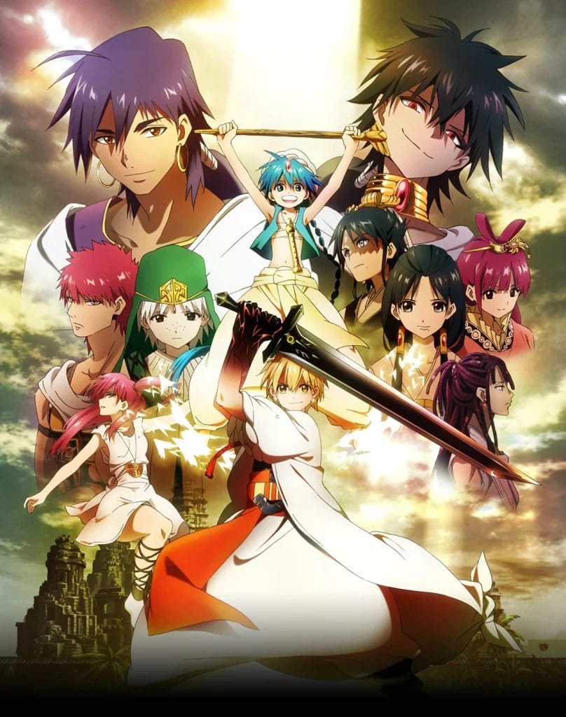 fantasy anime: magi