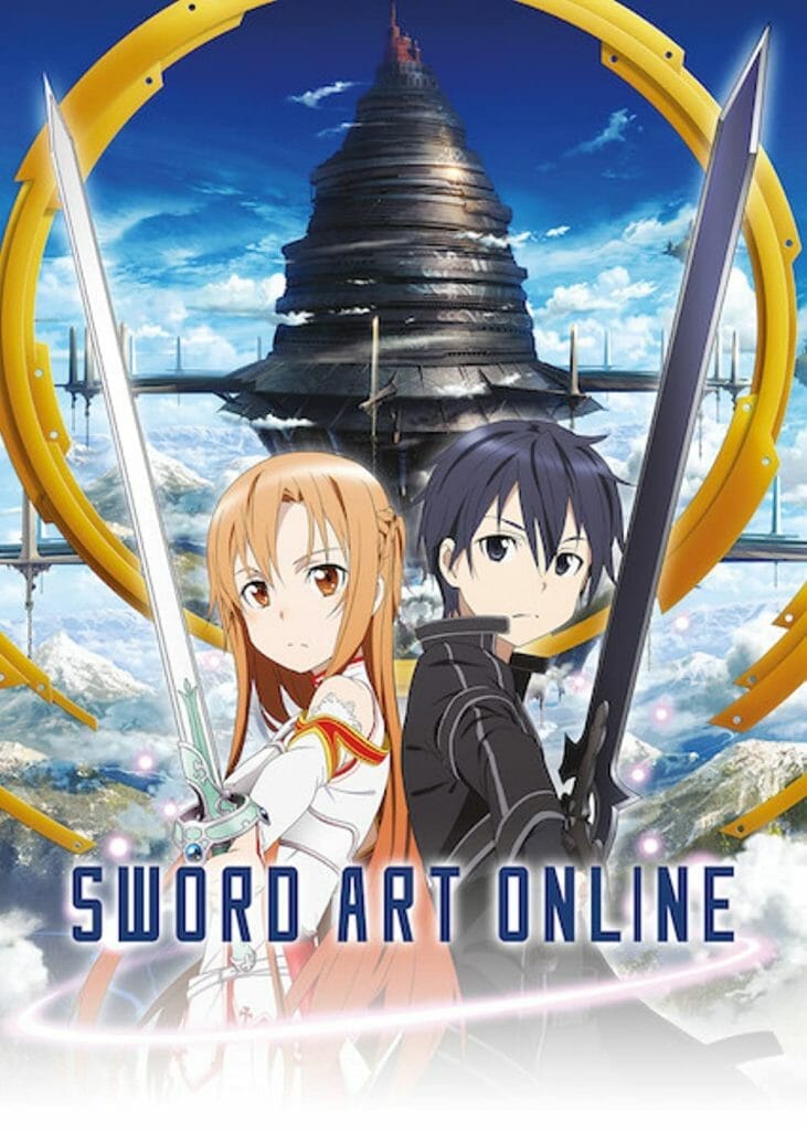 fantasy anime: sword art online