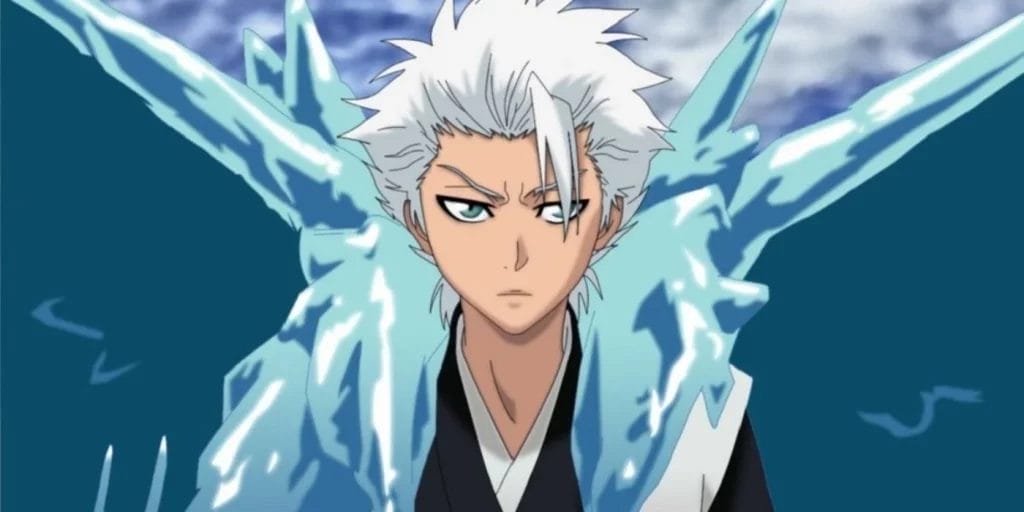 White Haired Anime Characters: toshiro hitsugaya