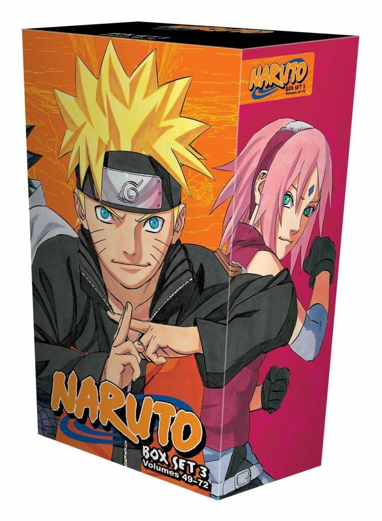 naruto manga box set