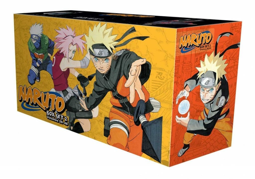 naruto manga box set