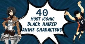 Black Haired Anime Characters
