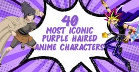 40 Purple Haired Anime Characters FB