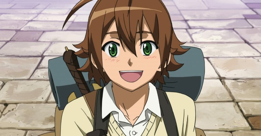 Anime Characters With Brown Hair: tatsumi