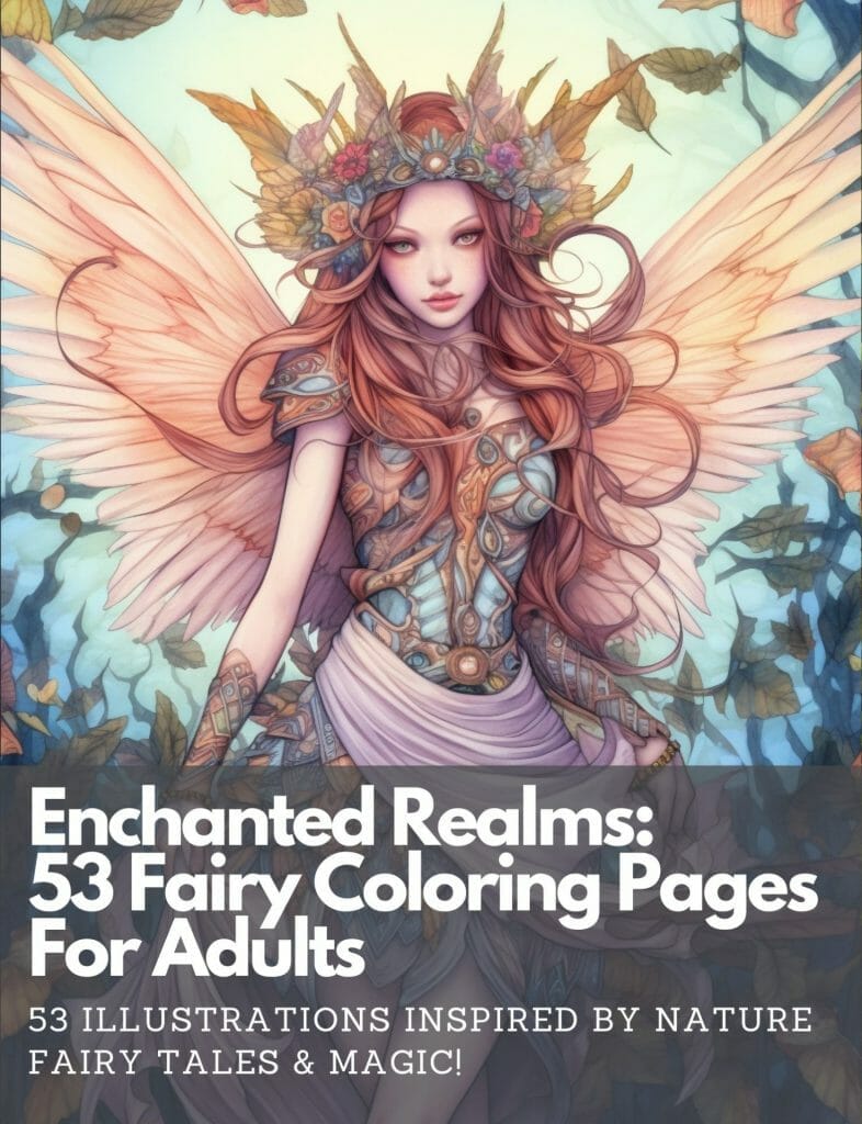 Enchanted Realms Coloring Books