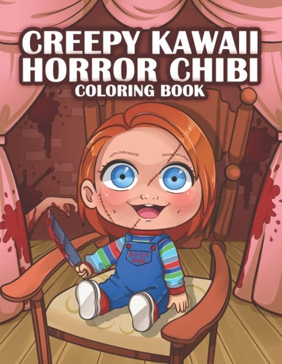 creepy kawaii coloring book
