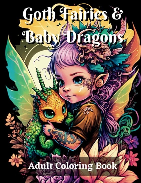 dragon coloring book