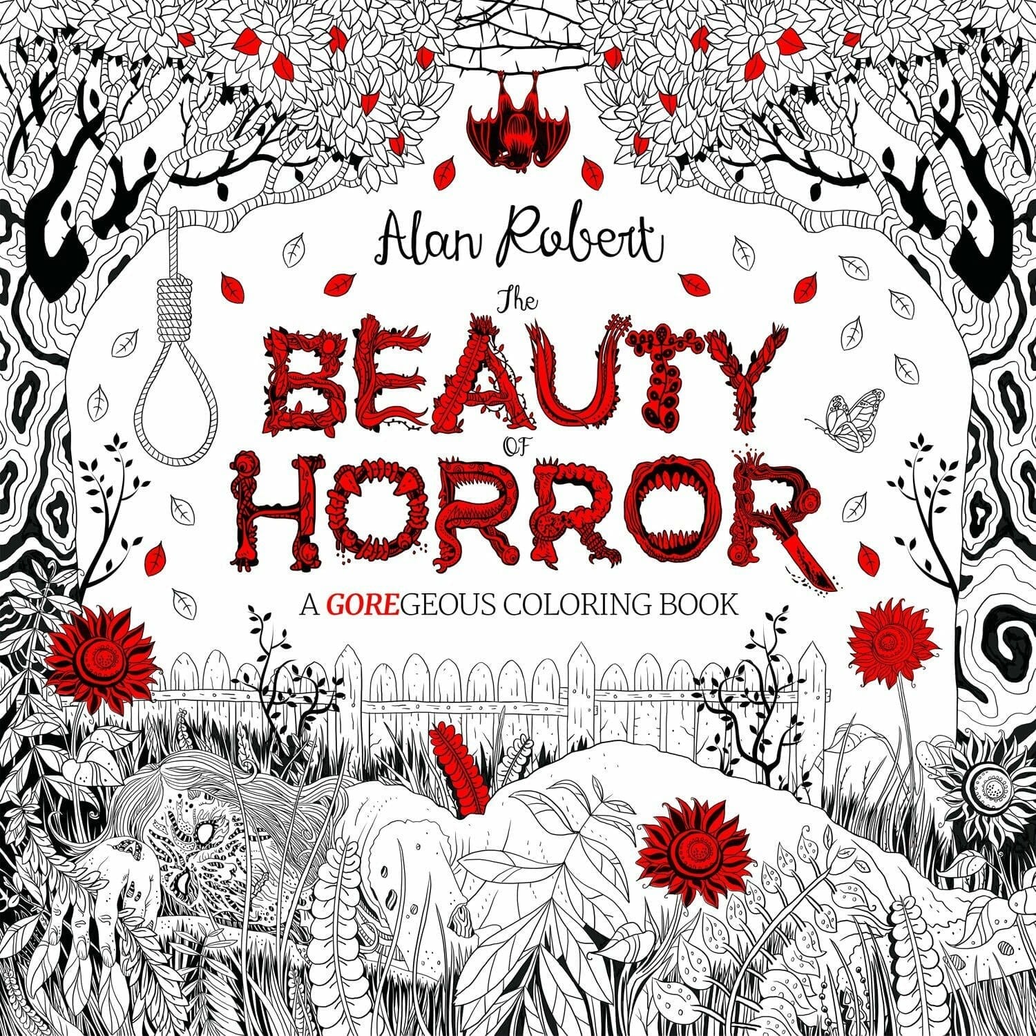 Gothic coloring book
