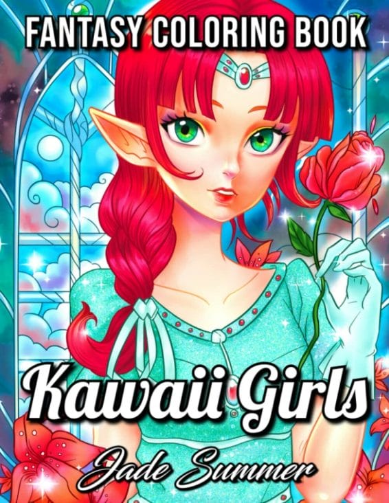 kawaii coloring book