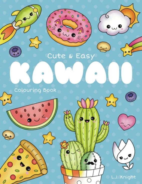 kawaii coloring book