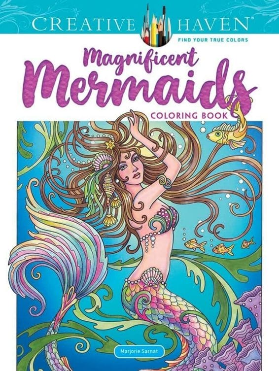 mermaid coloring books