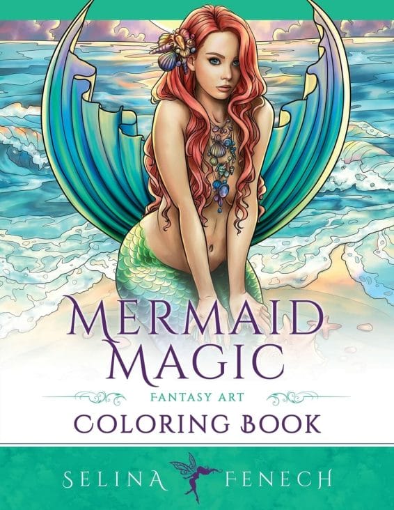 Mermaid Coloring Book for Grown Ups: Amazing Coloring Books with  Magnificent Mermaids for Grown Ups Relaxation, Stress Relief Designs/Over  30 Beautifu (Paperback)