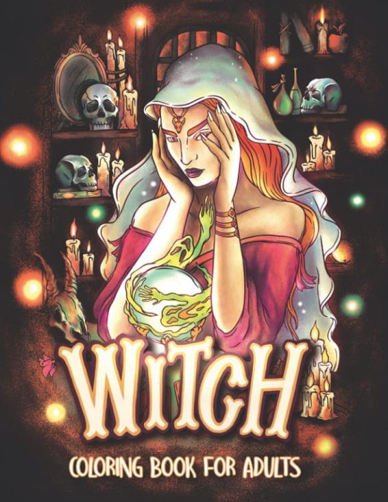 witch coloring book