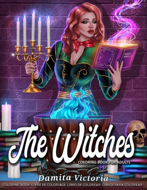 witch coloring book