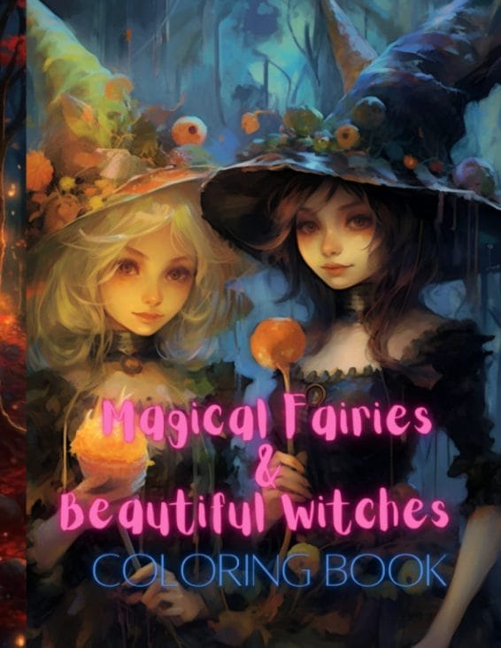 witch coloring book