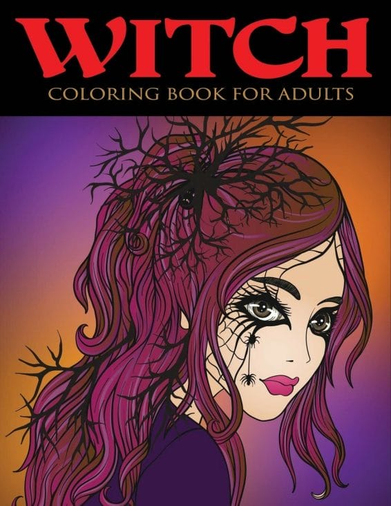 witch coloring book