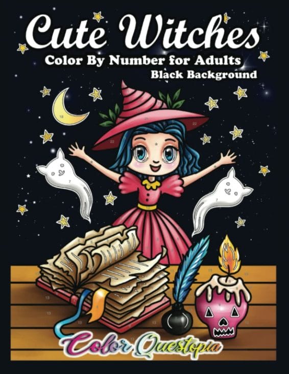 witch coloring book