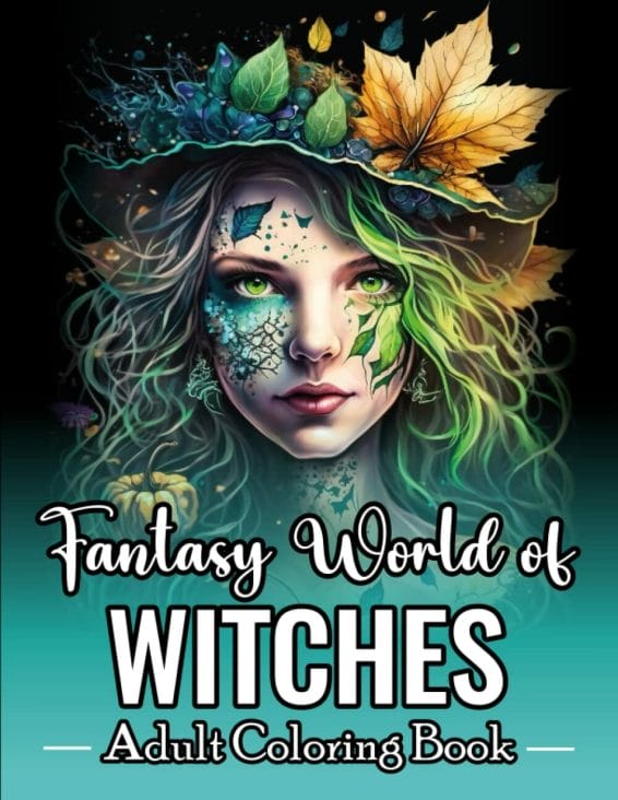 witch coloring book