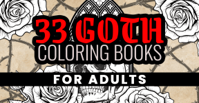 22 Goth Coloring Books For Adults