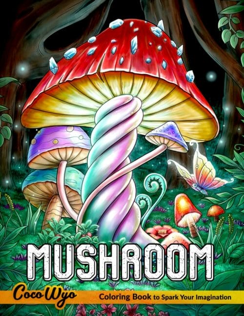 Mushroom Coloring Books