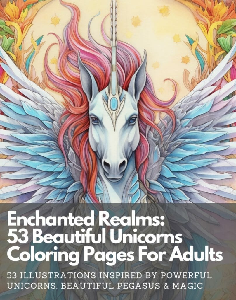 Enchanted Realms Coloring Books