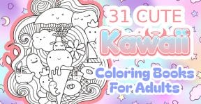 31 Adorable Kawaii Coloring Books For Adults