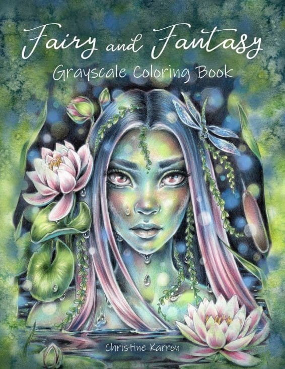 fantasy coloring books for adults: fairy and fantasy