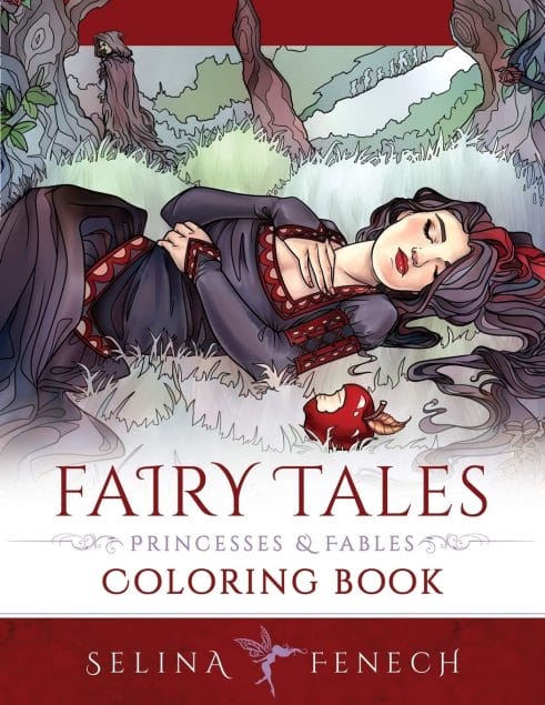fairy tale coloring books