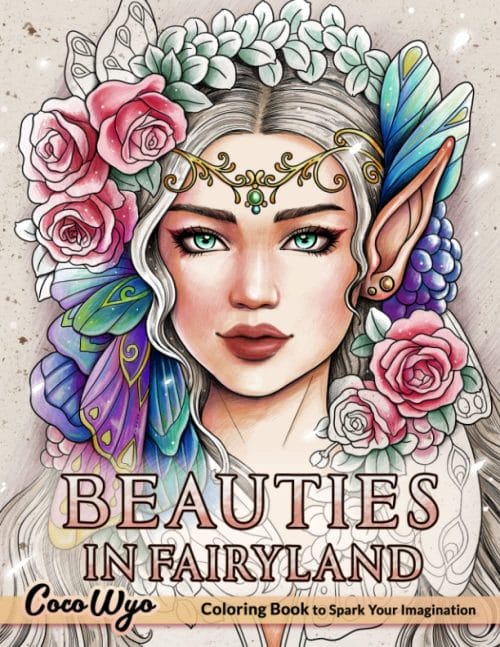 fairy tale coloring books