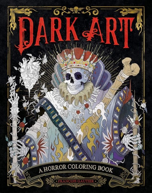 horror coloring books