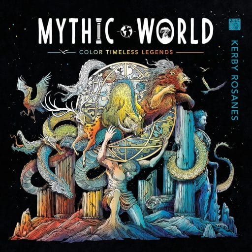 mythology coloring books